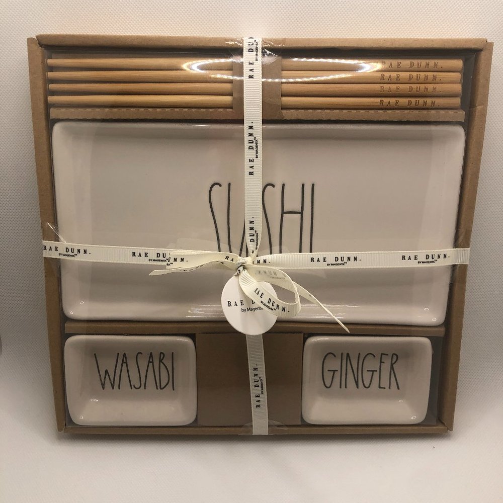BNIB Rae Dunn Sushi Set - Picture 2 of 7